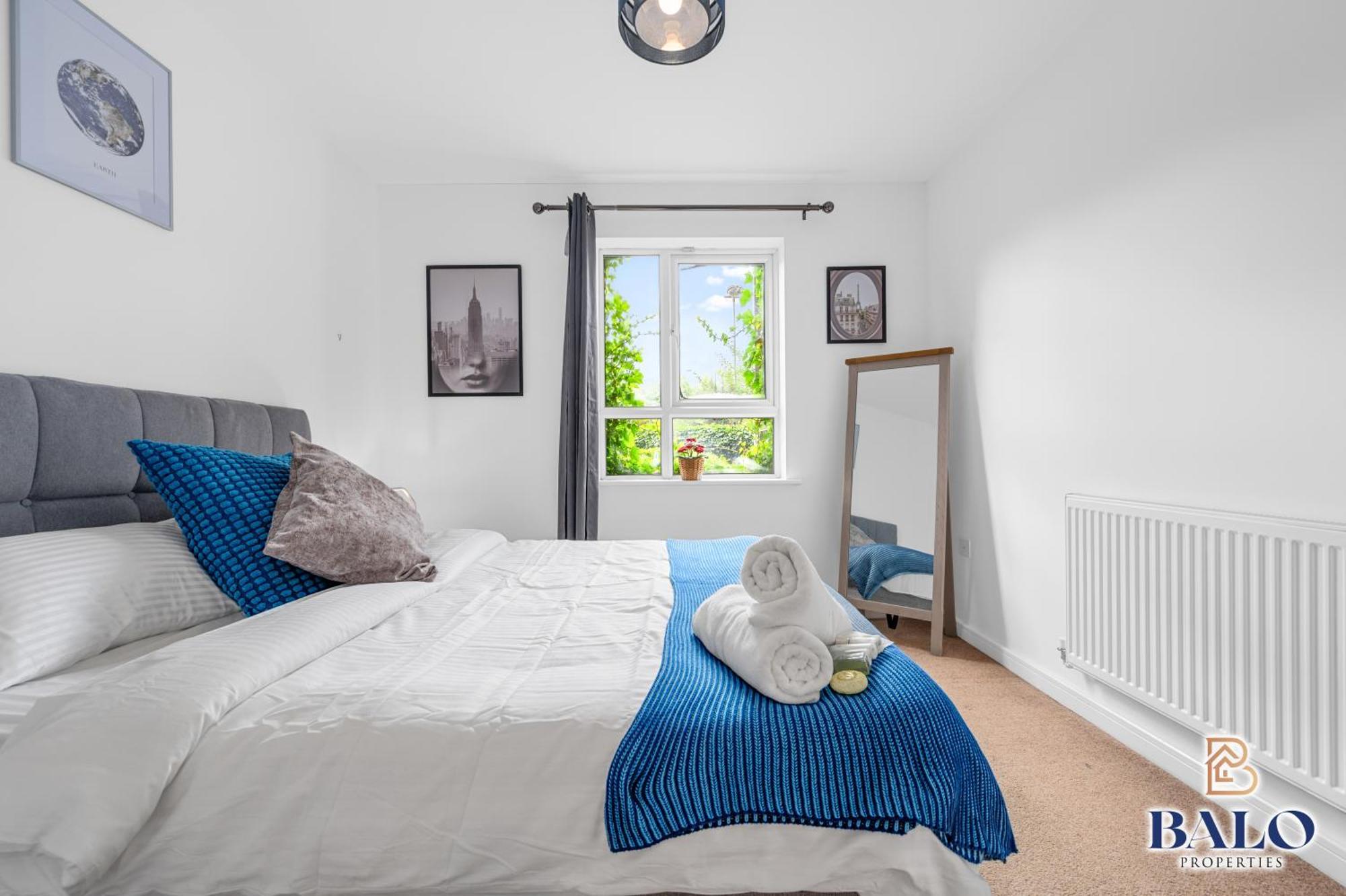 Modern Spacious 2Bedroom Apartment Great! Location By Etihad Mancity Stadium& Coop Live Arena Manchester Bagian luar foto